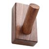 Wood Wall Hook Orderly Storage Smoother Surfaces Beautiful Practical Coat Hooks for Living Room Bedroom Kitchen