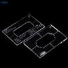 [TL][TL]Make Electric Guitar Internal Template Pickup Line Bin Box Piano Bridge Open Hole Slotted Acrylic Template
