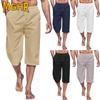 Pantaloni e Pantaloni Corti Casual da Uomo a Colore Unito con Stampa