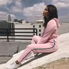Sets Damen Jogginganzug Oberteile Unterteile Mode Langarm Lockerer Pullover Sportbekleidung