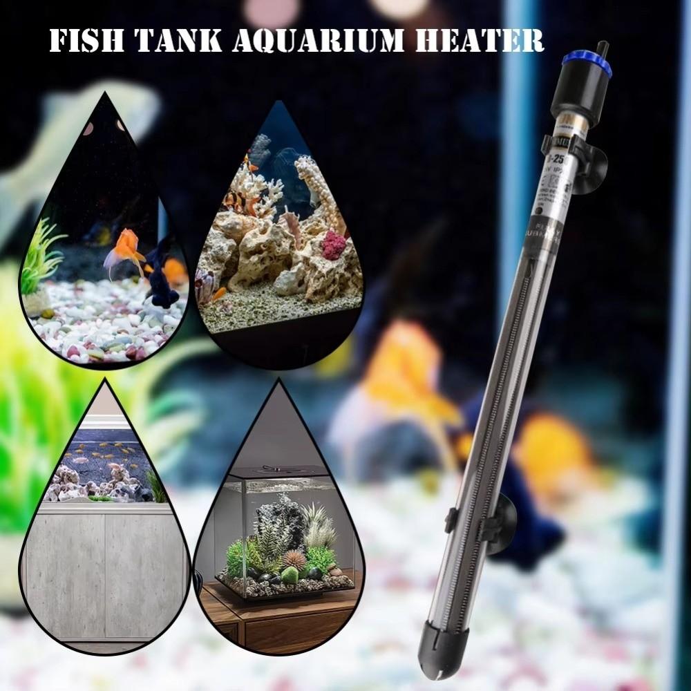Automatic Aquarium Heater Adjustable Temperature Heating Rod Temperature Thermostat Aquatic Pet