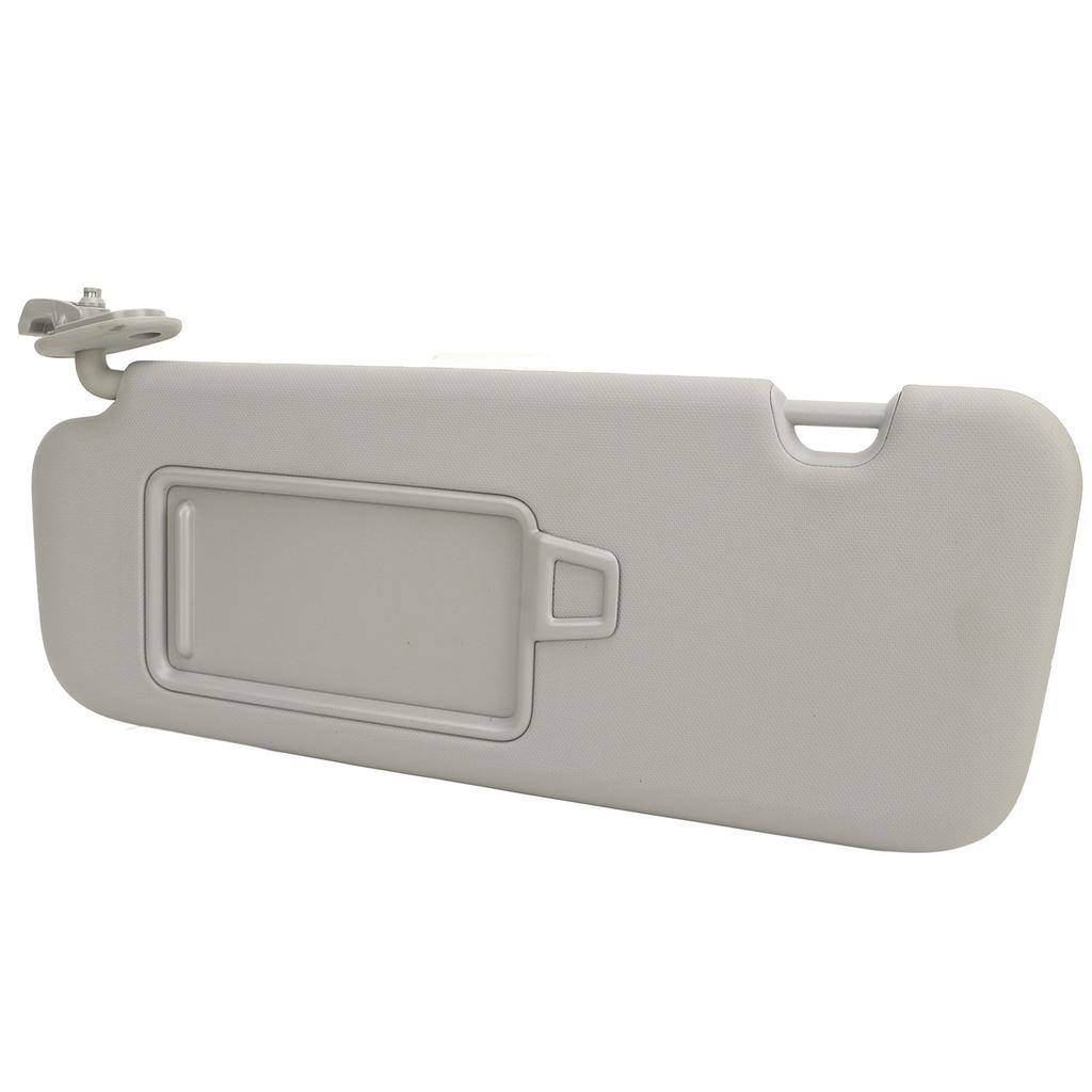 Left Driver Side Sun Visor 85210 F0100TTX Grey Sun Visor Makeup Mirror for Elantra AD 2016 to 2019