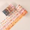 10 Rolls of Autumn Washi Tape, 15mm Wide Planner Decorative Tape, for Scrapbooking and Gift Box Packaging Decoration