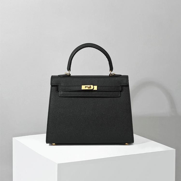 Euli Handheld Seilkette der zweiten Generation Fünf-Gold Einblatt-Schnalle im Mini-Stil zum Überkreuztragen Damen-Taschenverschluss-Schnallendesign