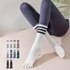 Five-finger Socks, Yoga Socks, Anti-slip Women's Pilates Socks, Anti-slip Socks, Yoga Socks, Autumn and Winter Mid-calf Style