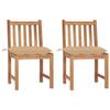 VidaXL Set of 2 Garden Chairs with Cushions, Patio Seats, Dining Chairs, Outdoor Patio Furniture, 3062934