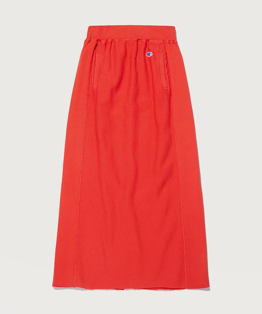 Champion Women'S Reverse Weave French Terry Sweatskirt Normal Red
