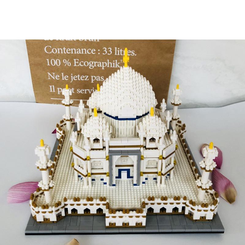 World Famous City Architecture Mini Building Blocks Model Educational Toys for Children Gifts Compatible with Brands Mini Bricks