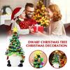 Newest Christmas Decoration Resin Gnome Xmas Tree Figurines Statue Ornaments Creative Dwarf Miniatures Desktop Decoration Crafts