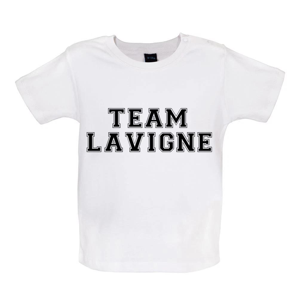 Team Lavigne - Baby Kids Boys Girls Unisex T-Shirt / Babygrow - Music Musician Fan Love Pop Tour Gig 120