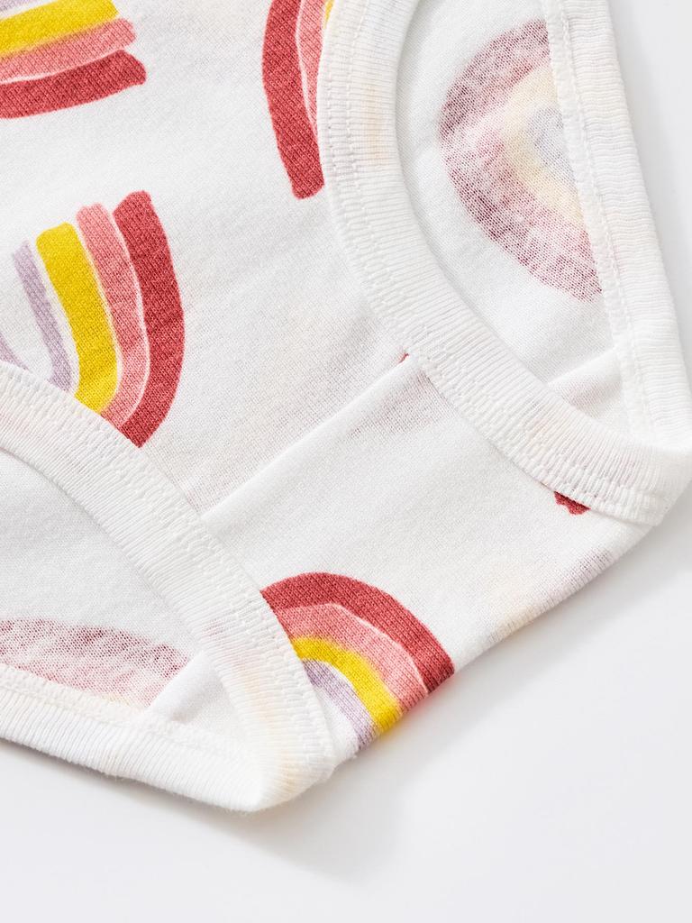 Europäische & Amerikanische 100% Baumwolle Feuchtigkeitstransportierend Atmungsaktiv Mädchen Unterwäsche Slips