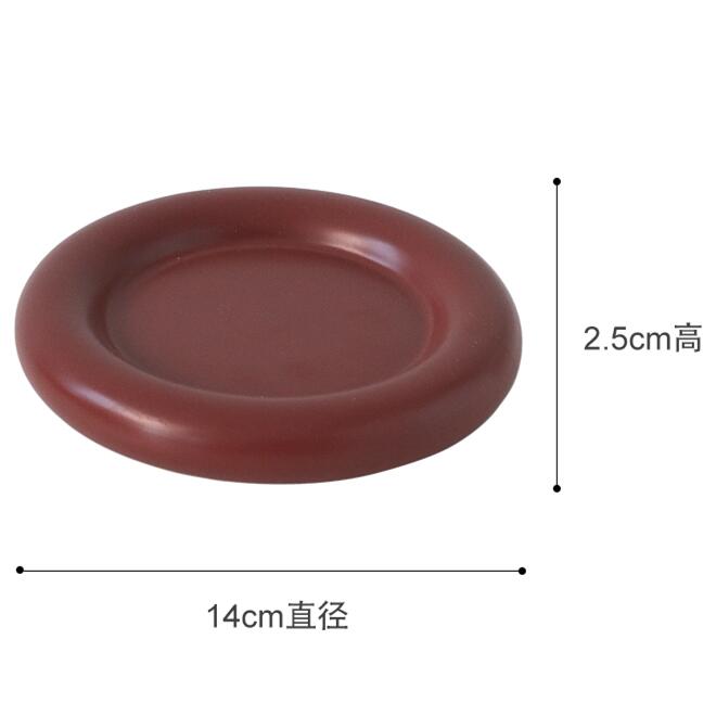 

Round Ceramic Jewelry Tray Decorative Display Moranti Color Small Dinner Afternoon Tea Dessert Plate Key Plate Display