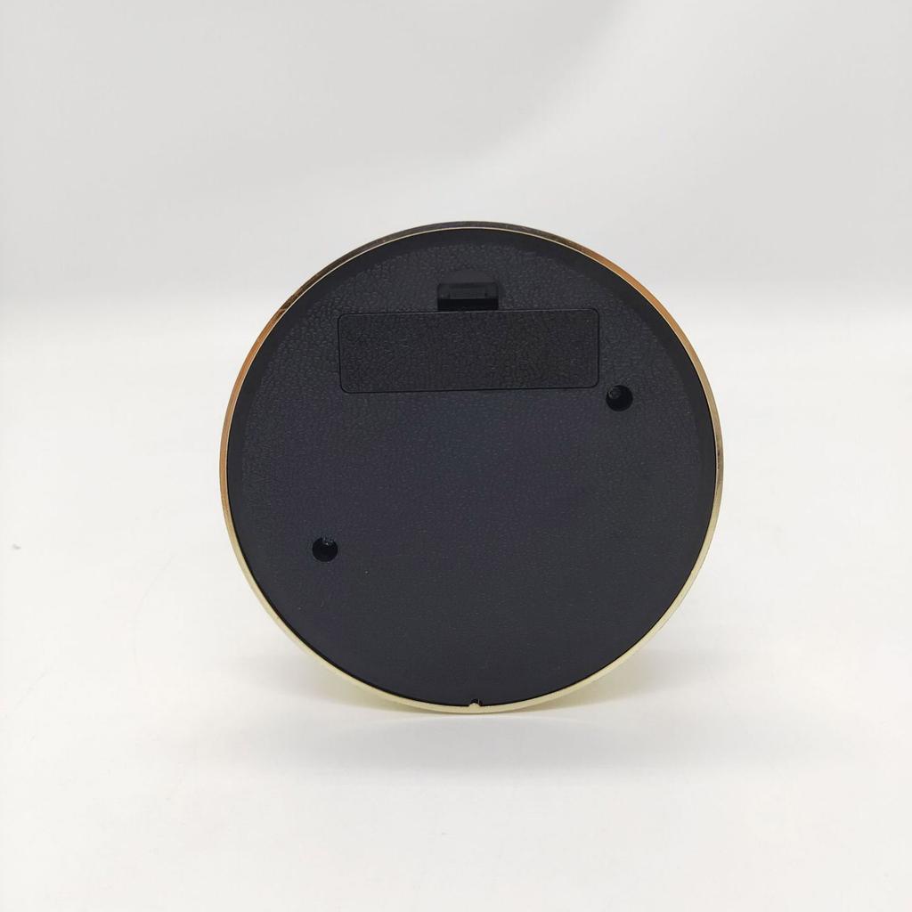 Tischuhr im europäischen Retro-Stil, antiker, runder, leiser Wecker, Schreibtischuhr für Schlafzimmer, Wohnzimmer, Heimdekoration