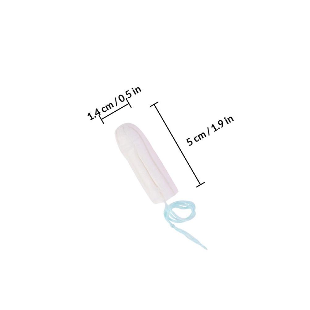 

10Pcs Sanitary Tampons Cotton One-Time Disposable Female Menstrual Supplies Lightweight Comfortable Safe Cotton Tampon Travel