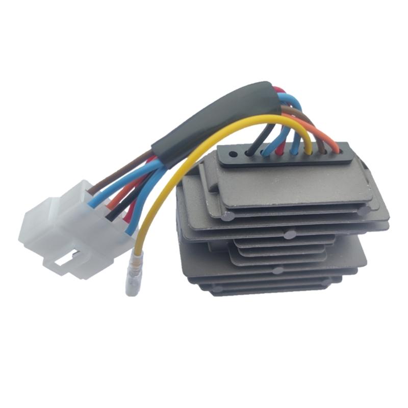 Motorcycles Voltage Regulator Rectifier For Yanmar 119653-7771011 119640-77711 RS5121 Easy To Install