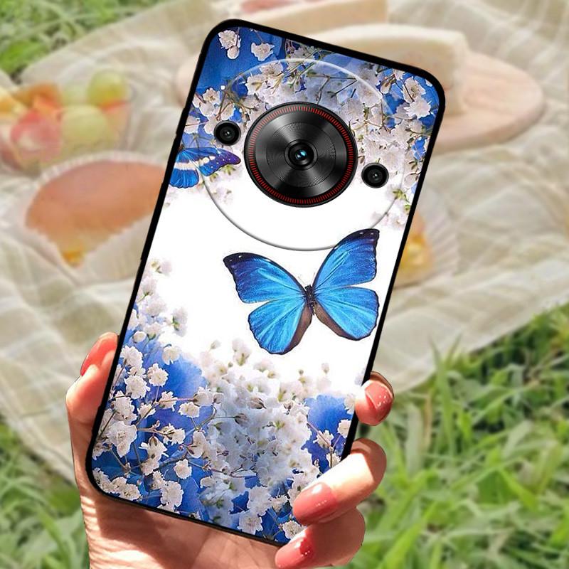 For ZTE Nubia Focus 5G Case Cover For Nubia Focus 5G Silicone Soft Marble Black Bumper Coque for ZTE Nubia Focus 5G Protective