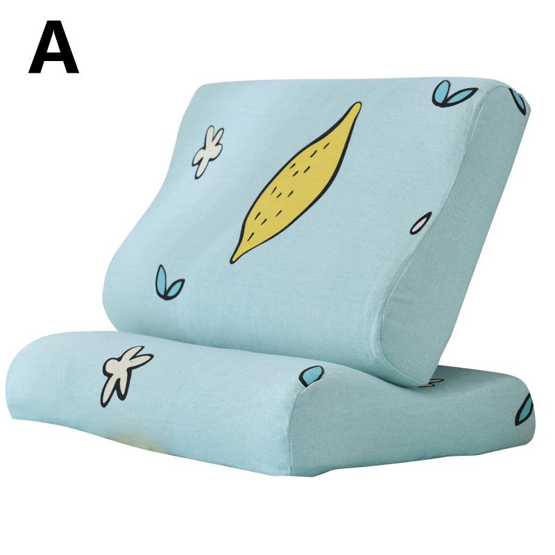 Creative Soft Pillow Cases Slowly Rebound Memory Foam Space Pillow Cases Neck Healthcare Memory Pillow Cover Latex Pillowcase