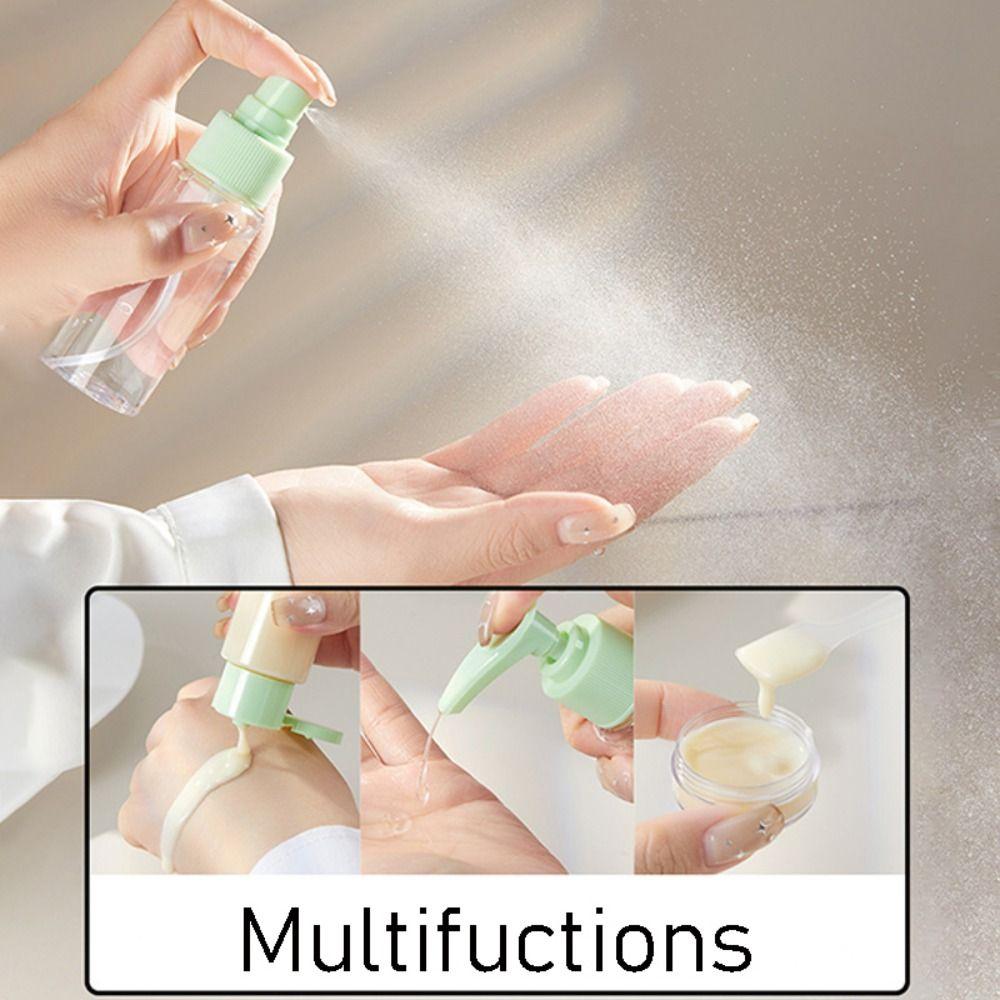 5/9pcs Soft Travel Empty Bottle Set Refillable Lotion Container Hot Refillable Bottle Travel