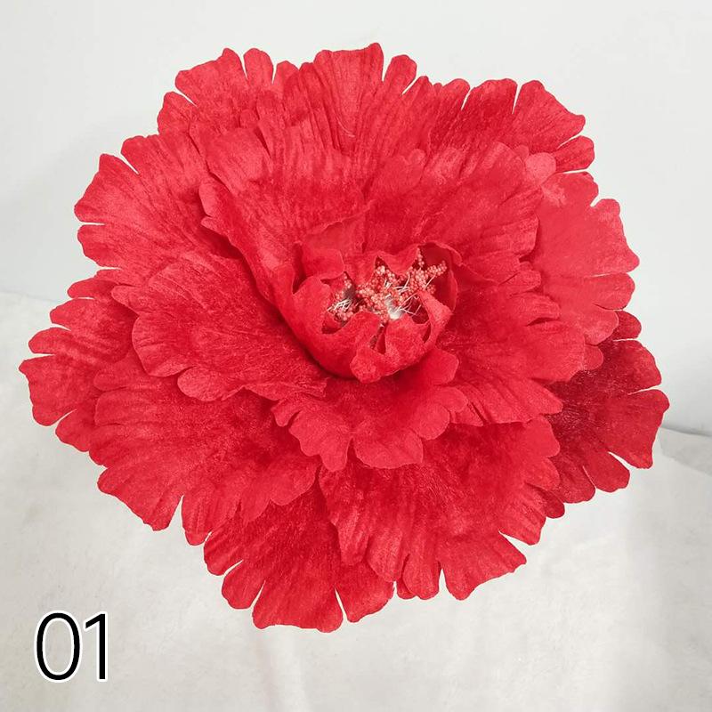 1 Pcs Artificial Large Peony Flower Wall Panels 30/40/50cm Silk Flower Head Wedding Backdrop Party Birthday Wall Hanging Decor