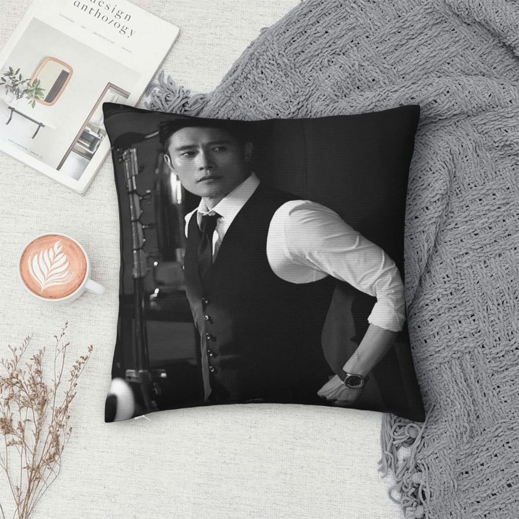 Soft And Sweet Home Lee Byung Hun Actordecor Pillowcases Accessories Pillow Cover Zipper Multiple Sizes