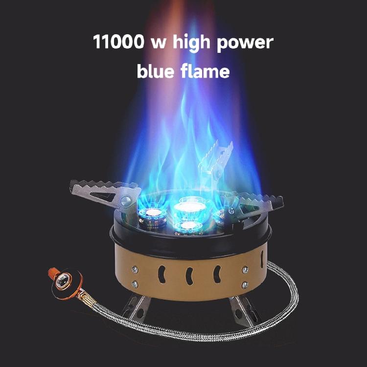 Camping Gas Stove 11000W Windproof Foldable Backpacking Gas Stove with Ignitions