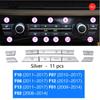 For BMW 5 6 7 Series 5GT F10 F11 F06 F07 F12 F01 F02 Heater Climate Air Conditioning Control Panel Button Cover Automotive Parts