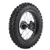 12 Inch Rear Wheel Rim Tire Assembly 80 100 12 15mm Axle Rear Wheel Rim Tire Replacement for Apollo