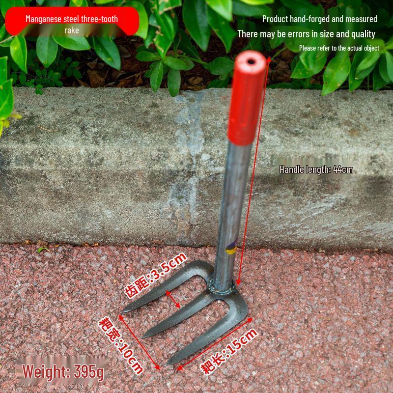 Manganese Steel Gardening Hoe for Weeding, Planting, and Digging