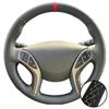 Hand-stitched Black Microfiber Leather 2011-2016 Avante i30 2012-2016 Steering Wheel Cover For Hyundai Elantra Car Accessories