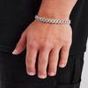 Freezy Cuban Bracelet In White Gold 14mm Gift For Men Wedding Gift Anniversary Christmas Fathers Brothers Gift for Husband