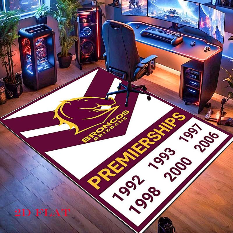 Broncos Nation Carpet Rug for Living Room Bedroom Home Sofa Decoration,Kids play Nonslip Floor Mat