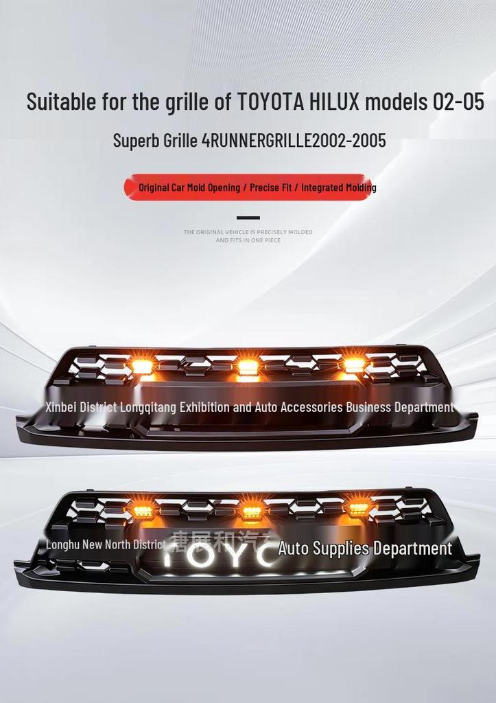 Toyota 02-05 Hilux Surf and 4Runner Grille Replacement