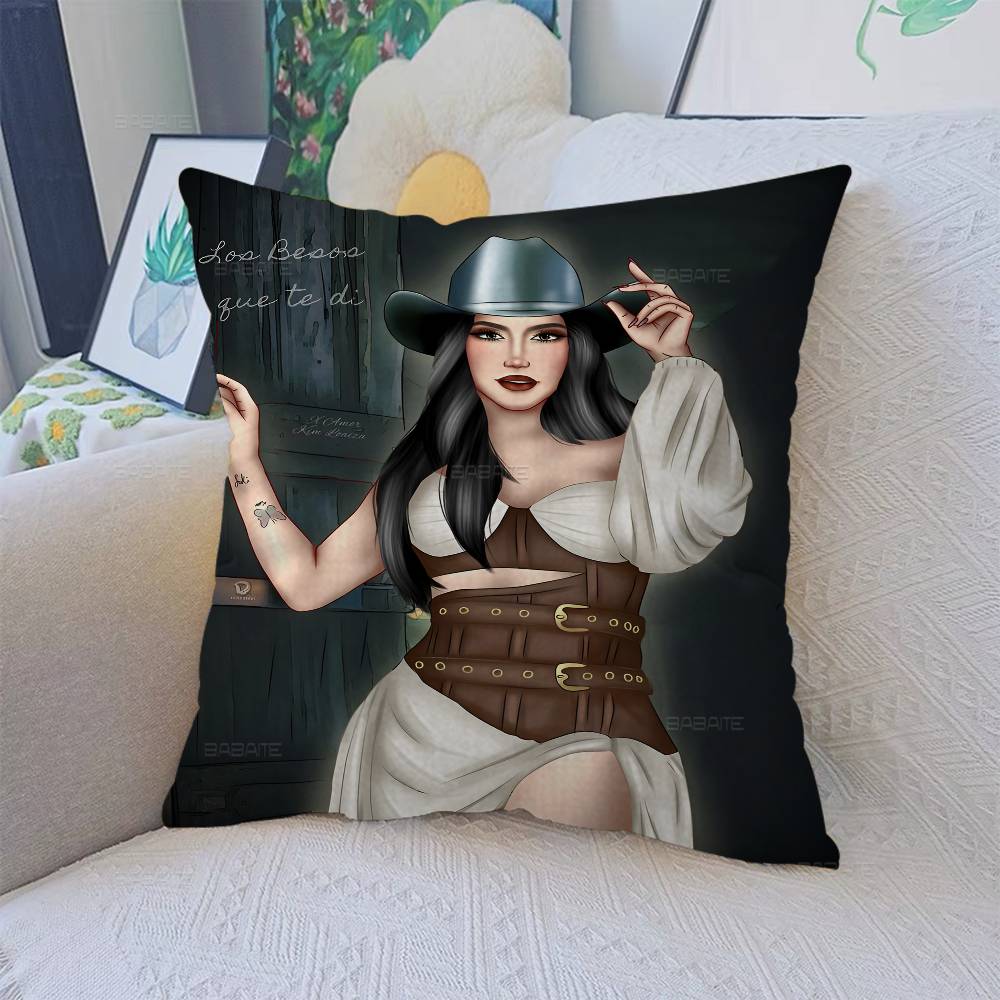 K-Kimberly L-Loaiza Pillow Covers Cartoon Sofa Decorative Home Double-sided Printing Short Plush Cute Cushion Cover