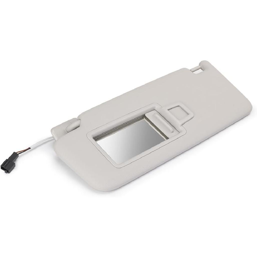 

Grey Front Left Sun Visor with Makeup Mirror 5GG857551 for VW Golf Jetta MK7 Passat B8 CC Left