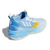 adidas Dame 8 Three Kingdoms Unisex Sneakers Blue Pantone Footwear-White HQ4504