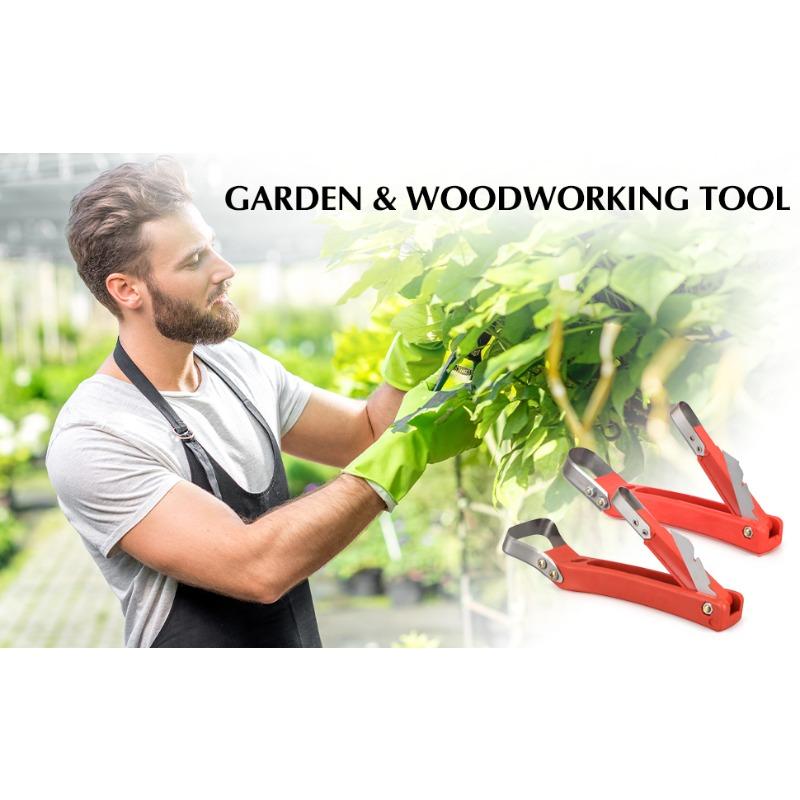 2 Stuks Boomenschorshersteller Fruitboom Rotziekte Schraper Boomgaard Gereedschap Dubbel Gebruik Boom Krassen Boomenschors Schrapen