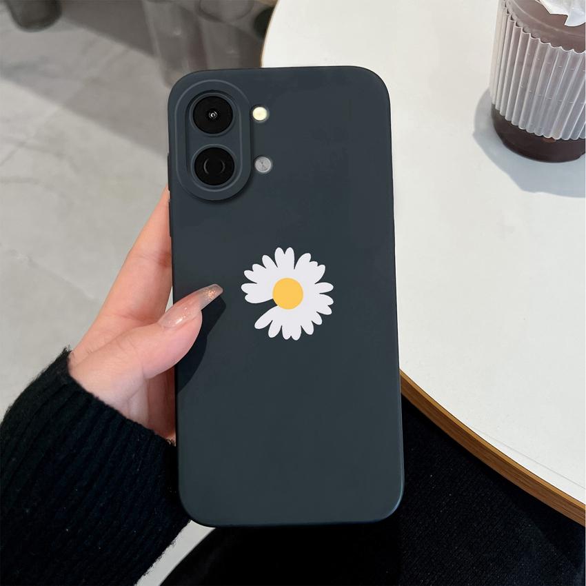 For Tecno Spark Go 3 2 1S 30 40 40C Pova 7 Ultra Pro Neo Case Beautiful Butterfly Sunflower Fashion Housing Soft Liquid Silicone Anti Slip Back Covers