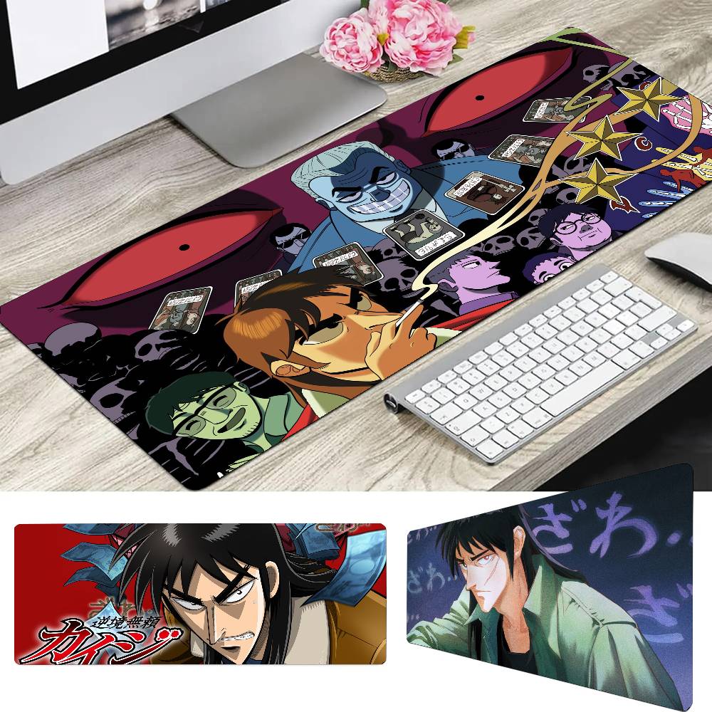 Anime K-Kaiji Mousepad Non-slip Suitable For Office Computers Laptops E-sports Game Desk Mats XXL Keyboard