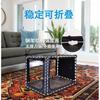 Household pet dog cage Outdoor large-capacity portable folding pet box Portable car pet cage