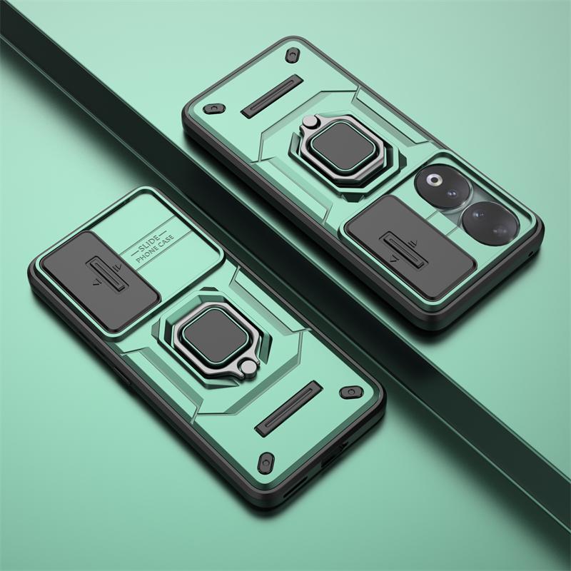 

Чехол для Honor 90 5G, защитный чехол для телефона Honor90 Honar Honer 90 2023 REA-NX9 6,7 дюйма, магнитное кольцо-держатель, задняя крышка For Honor 90 5G