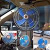 12V/24V Oscillating Car Fan with Clip