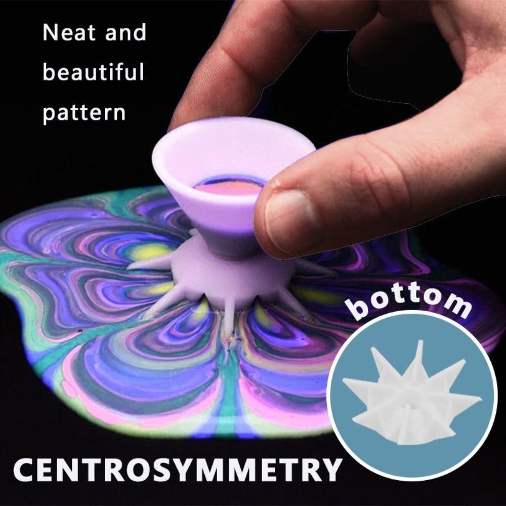 No Spill Design Paint Pouring Split Cup 7 Leg Funnel Mini Split Cup Funnel Split Cup For Fluid Art