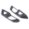 Real Carbon Fiber Interior Door Lock Handle Cover Trim For C8 Corvette -25