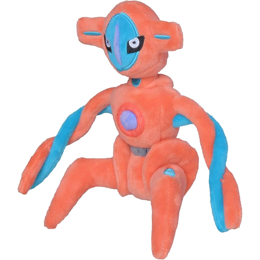 Pokmon Center Original Pokmon Fit Deoxys Plush Toy 14.5x14x13 cm