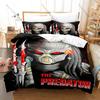 The Predator Classic Sci-Fi Horror Movie Print 3PCS Bedding Set Duvet Cover + 2 Pillowcases Soft Bed Linen For Monster Movie