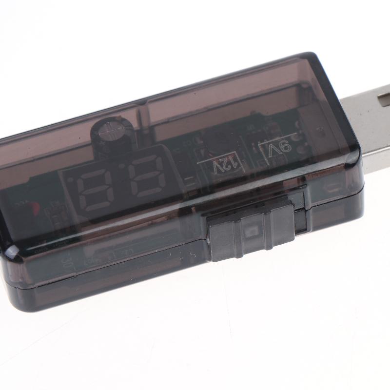 Usb Boost Converter Dc 5V To 9V 12V Usb Step-Up Converter Cable + 3.5X1.35Mm Connecter For Power Supply Charger