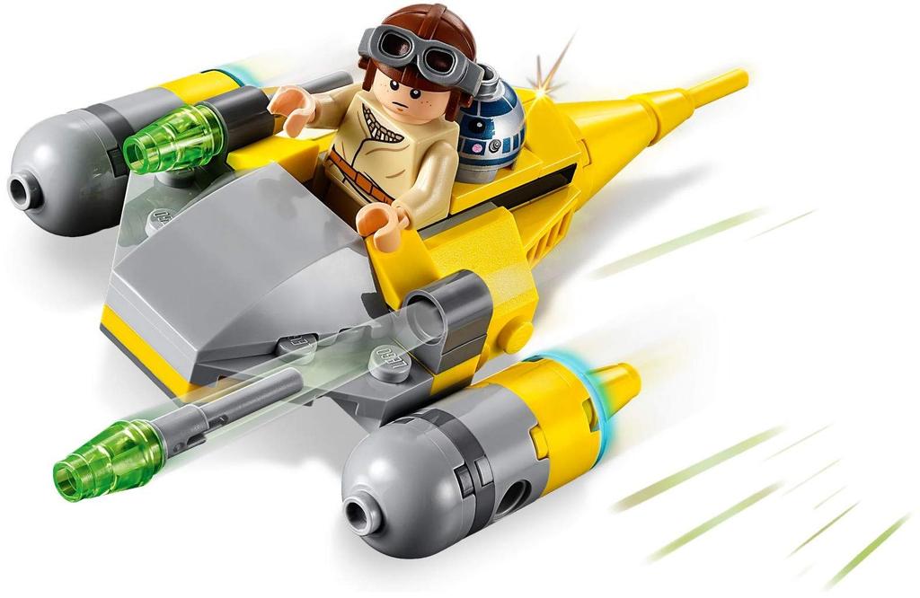 LEGO Star Wars Naboo Starfighter Microfighter 75223 Block Toy Boys