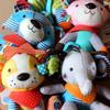 Seven Animal Multifunctional Baby Crib Mobile and Rattle Toy