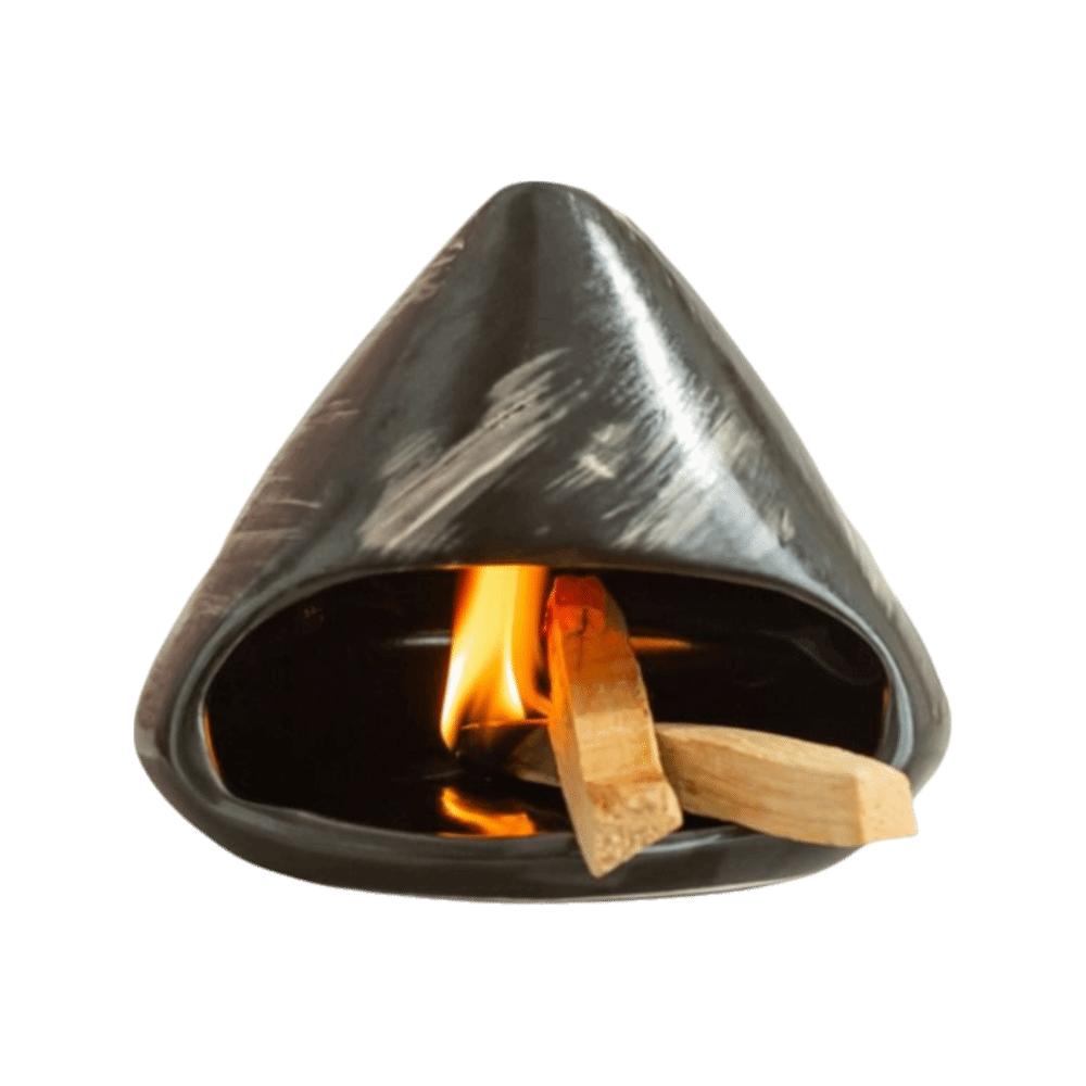 Holder Tray Incense Stick Stand Ceramic Sacred Wood  Holder  for Relaxation Yoga Meditation