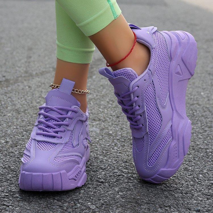 Sneakers Women Breathable Fashion Running Shoes Comfortable Casual Shoes Tenis Women Platform Sports Shoes I19